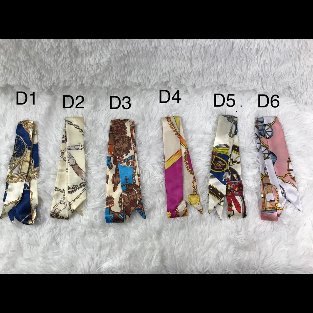 Twilly for Handbags ( Two sets of your Choice)